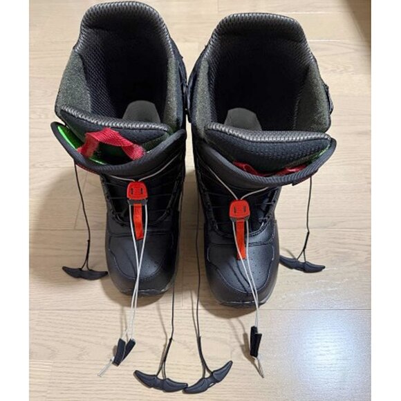 $350 Burton Imperial Snowboard Boots! 11 Black Speed Zone Excellent Condition - Picture 3 of 4